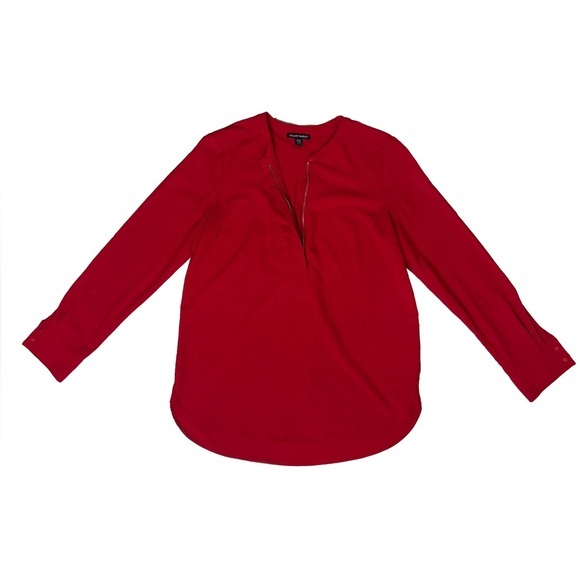 Hilary Radley Tops - ⭐️ Hilary Radley Vibrant Red Blouse- size medium